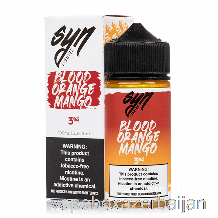 Vape Smoke Blood Orange Mango - Syn Liquid - 100mL 6mg